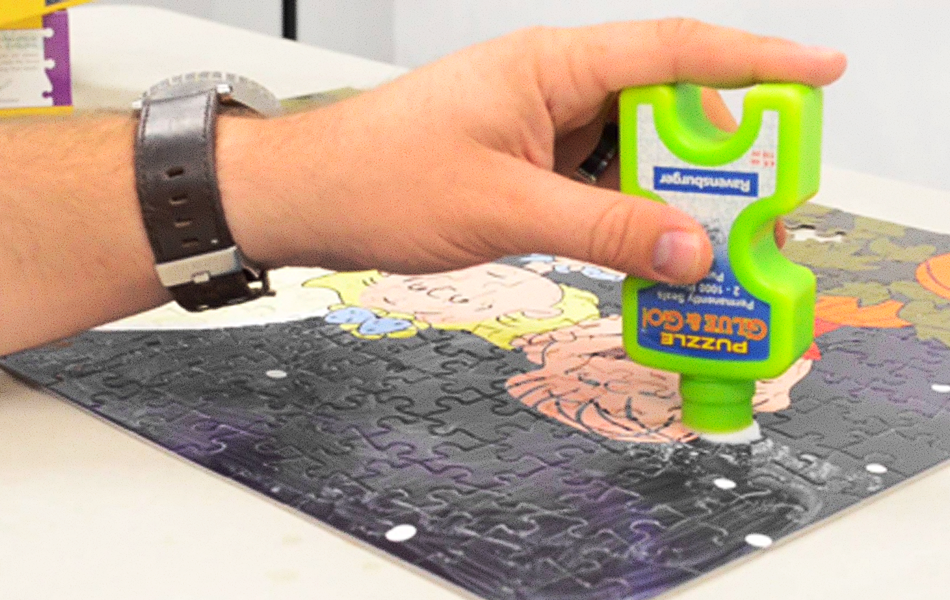 como hacer puzzles y luego enmarcarlos