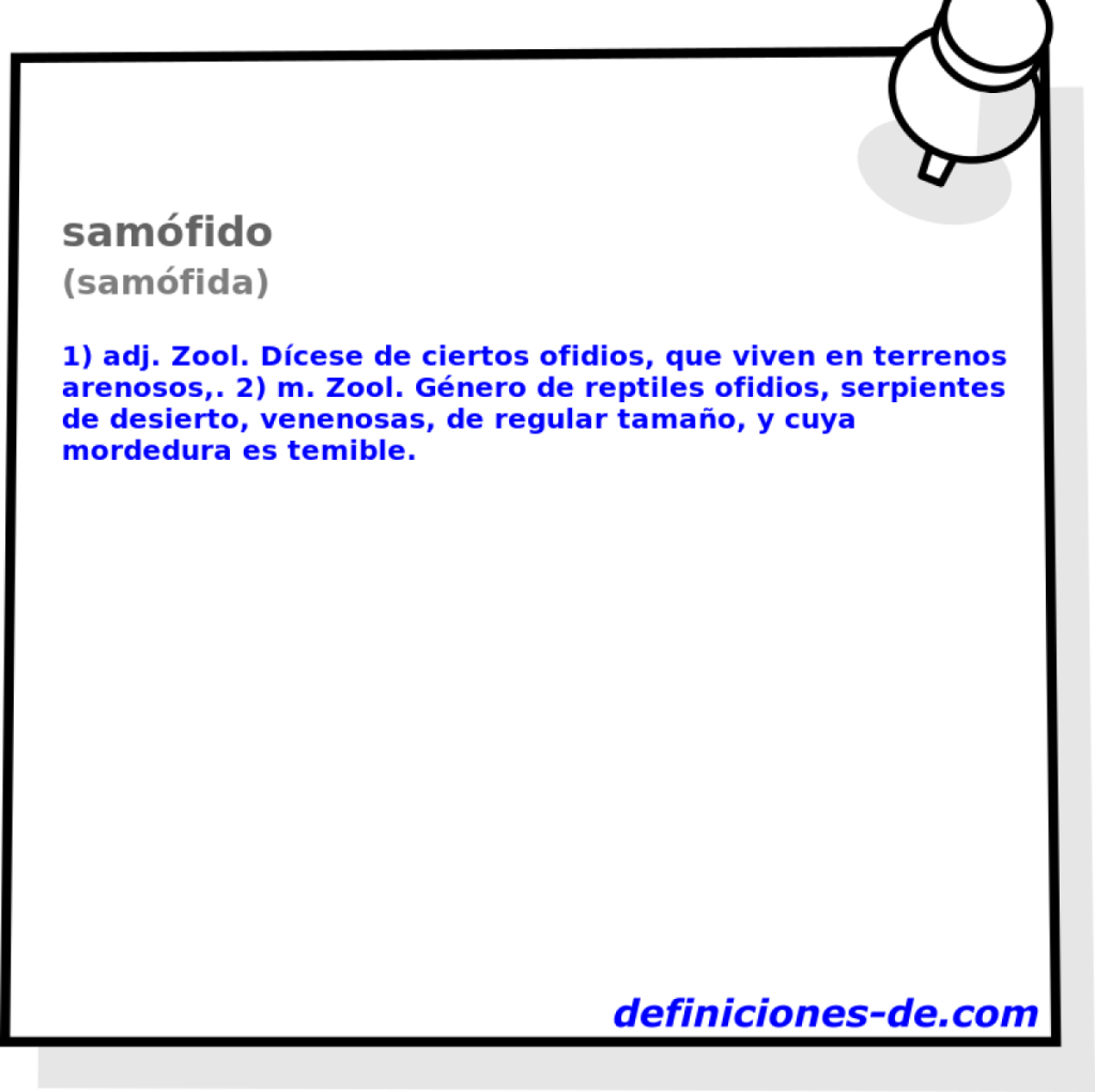 samofido samofida significado de samofido